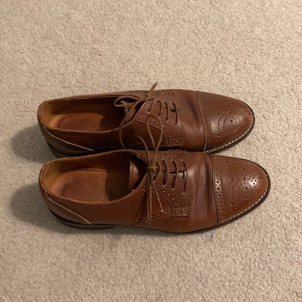 Madewell leather oxfords